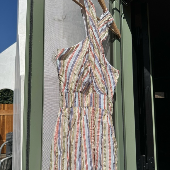 Boden nwot sz 8 Metallic Stripe Maxi Dress - Picture 10 of 11